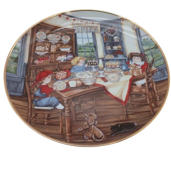 Lot of 4 Franklin Mint Limited Edition Collector Plate by Karyn E. Bell - Picture 3 of 16